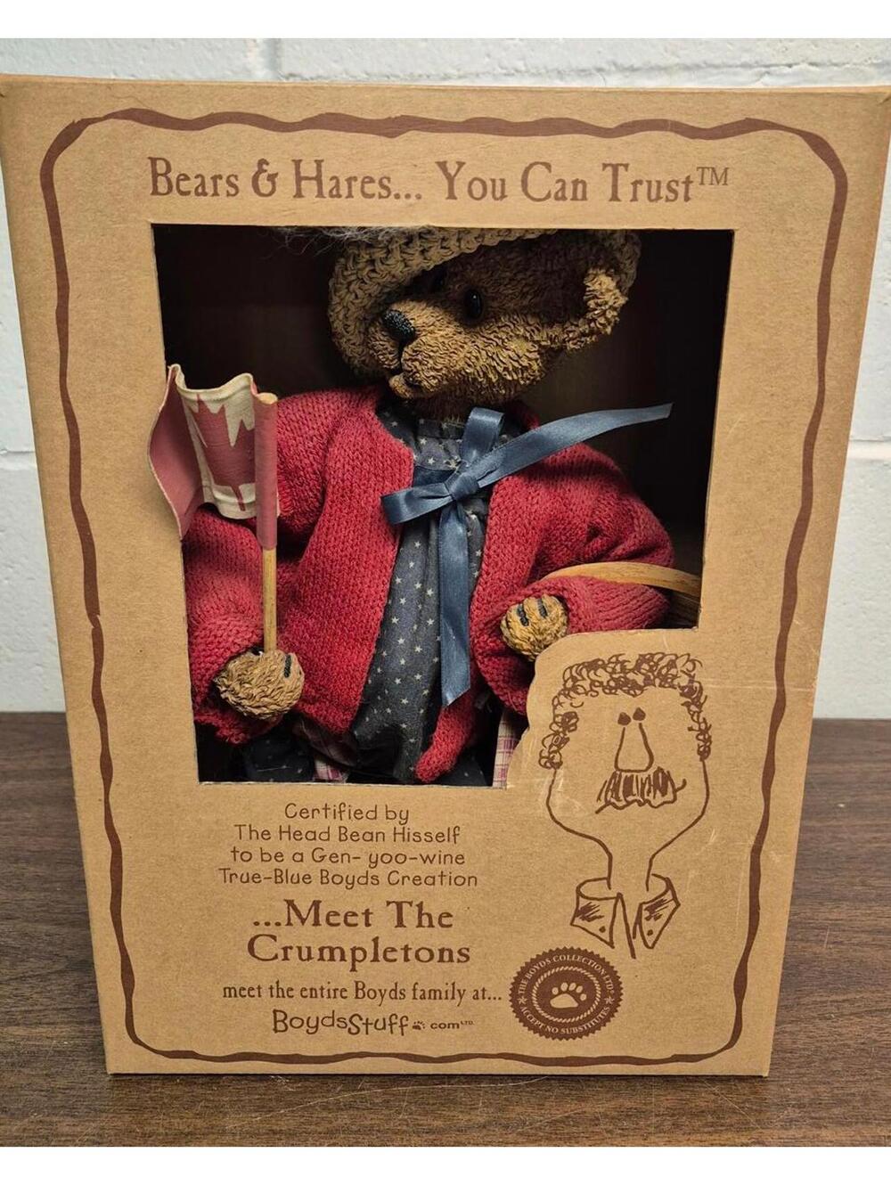Boyds Bears The Crumpletons Collectible Bear Doll